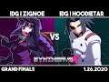 IDG | zignoe (Eltnum) vs IDG | Hoodietar (Akatsuki) | UNIST Grand Finals | Synthwave X #18