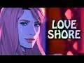 Love Shore - Cyberpunk LGBT Romance Simulator (2 Girls 1 Quick Look)