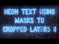 Neon Text Reveal in After Effects