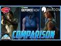 Shadow PC vs Stadia vs GeForce NOW - Shadow Of The Tomb Raider Speed and Graphics Comparison