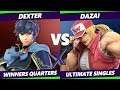 Smash Ultimate Tournament - Dexter (Marth) Vs. Dazai (Terry, Roy) S@X 338 SSBU Winners Quarters