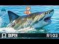 SQUIRREL'S FIRST DIVE INTO DEPTH! | Depth Divers vs Sharks #103 Multiplayer Shark Rounds!