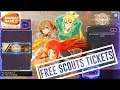 [Sword Art Online Alicization Rising Steel] 5 free Scout ticket + 1Eldrie Scout