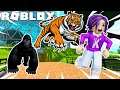 The animals have escaped! | Roblox: Escape the Zoo Obby!