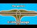 The perfect t-interchange in Cities: Skylines