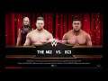 WWE 2K19 The Miz Alt. VS EC3 1 VS 1 Match