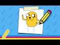 Adventure Time: How To Draw Jake - My Poor Version of Jake (CN Games)