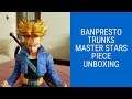 Banpresto Trunks Master Stars Piece Unboxing