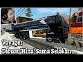 BUS SEKELAS 'VOYAGER' MASUK SELOKAN ? KAGA ELIT ANJAY !!! / BUSSID Mod Indonesia
