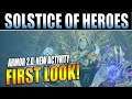 Destiny 2 | Solstice of Heroes 2.0! Armor Upgrades, European Aerial Zone, & Huge Elemental Buffs!