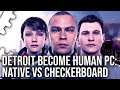 Detroit Become Human PC - Native 4K vs Checkerboard Rendering on PS4 Pro - Image Quality Analysis