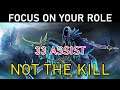 FOCUS ON YOUR ROLE, NOT THE KILL - 33 ASSIST - 9000MMR ABADON SUPPORT - Coach SW