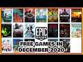 FREE GAMES from Epic Store IN DECEMBER 2020