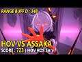 HOV VS Saha Assaka : Range DMG Buff (723) RL : 348 | Honkai Impact 3