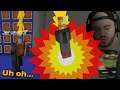 Jerome's rocket blows everything up 1O MINS AFTER SHOOTING IT