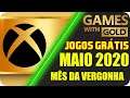 JOGOS GRÁTIS Xbox LIVE GOLD MAIO 2020 !! MÊS DA VERGONHA