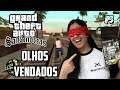 JOGUEI GTA SAN ANDREAS DE OLHOS VENDADOS!! - Press Start for a Challenge #6
