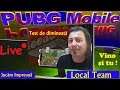 Live 🔴 PUBG Mobile - Local Team - Test de Dimineata