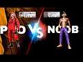 Noob Vs Pro Gameplay | Moment King Not Ninja Body Shot King Fire Tushar | Solo Vs Solo Gameplay