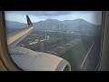 Philippine Airlines B-737 Crashes at Take Off in HKG [Engine Fire] (Window View)