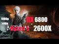 Ryzen 5 2600X RX 6800 Ultra Settings 10 Games Tested 1080p 1440p