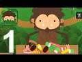Sneaky Sasquatch - Gameplay Walkthrough Part 1 - Tutorial (iOS)