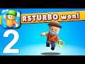 Stumble Guys: Multiplayer Royale - Gameplay Walkthrough part 2 - Crown win: 1 (iOS,Android)