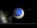 What if Neptune orbited Saturn ~ Universe Sandbox 2 Space Simulator