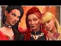 😈 WHAT IF THE DEVIL HAD DAUGHTERS? | The Sims 4 Create A Sim Collab