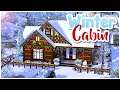 WINTER CABIN ☃️ MsGryphi 100k Shell Challenge || The Sims 4: Speed Build