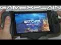 20 Minutes of The Witcher 3 on Nintendo Switch Handheld Gameplay (Gamescom)