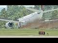 A330 Runway Overrun Emergency Landing - X-Plane 11