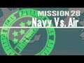 Advance Wars 2 [Hard Campaign] Mission 28: Navy VS. Air -Green Earth- (Playthrough Part 64)