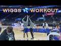 📺 Andrew Wiggins (+ Andre Iguodala) workout/3s at Golden State Warriors pregame b4 Chicago Bulls