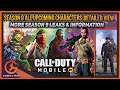 CALL OF DUTY MOBILE | SEASON 9 ALL NEW CHARACTERS DETAILED LOOK | MORE NEW SEASON 9 LEAKS & INFO.