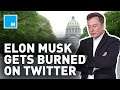 Elon Musk Gets BURNED On Twitter By Gov't Account | Mashable News