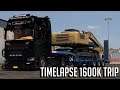 euro truck simulator 2 time lapse  berlin to tartu 1600 km trip