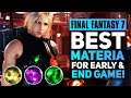 Final Fantasy 7 Remake: 10+ Best Materia For EARLY & END GAME You Need To Get (FF7R Best Items)