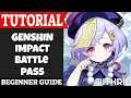 Genshin Impact Battle Pass Tutorial Guide (Beginner)