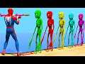 GTA 5 Crazy Ragdolls RED SPIDERMAN VS SIREN HEAD (Euphoria Physics Moments & Funny Fails)