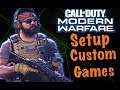 How to Create a Custom Game in Modern Warfare