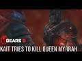 Kait Tries to Kill Queen Myrrah - Gears 5 (Gears of War 5) #Gears5 Kait's Locust Hallucinations