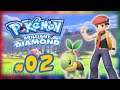 Learning To Catch | Pokemon Brilliant Diamond & Shining Pearl Gameplay Walkthrough Episode 02 (GEN4)