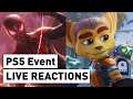 PS5 Reveal Event Live Reactions (Console, Spider-Man, Ratchet & Clank)
