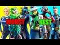 RANKING EVERY *NEW LEAKED* SKINS + ITEMS FROM WORST TO BEST! (Fortnite Battle Royale!)
