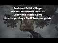 Resident Evil 8 Village Sun and Moon Ball Location - Labyrinth Puzzle Solve - Onyx Skull treasure