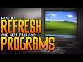 Windows XP - Reinstall / Refresh without losing data or programs