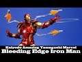 Amazing Yamaguchi Iron Man Bleeding Edge Kaiyodo Revoltech Marvel Avengers Action Figure Review