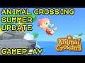 Animal Crossing: New Horizons Summer Update #1 | Let's Go for a Swim!