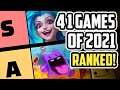 BEST MOBILE GAMES OF 2021 TIER LIST | 41 MOST IMPACTFUL ANDROID & iOS GAMES OF THE YEAR!